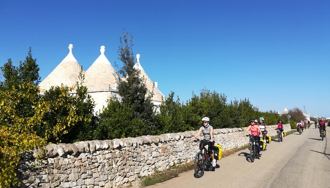 Radtour Puglia Apulien