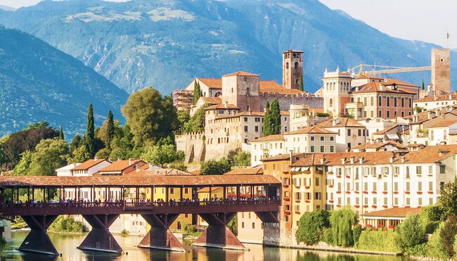 Sternfahrt Bassano del Grappa 8 Tage Wilde Natur und hohe Kultur