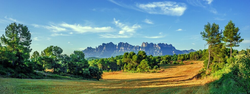 Landschaft Katalonien