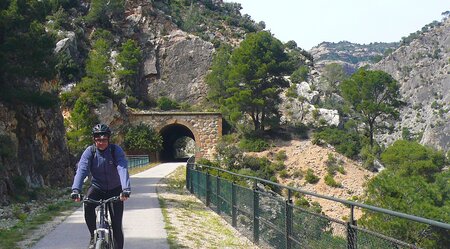 Von Barcelona nach Valencia - durch's wilde Hinterland auf Vias Verdes