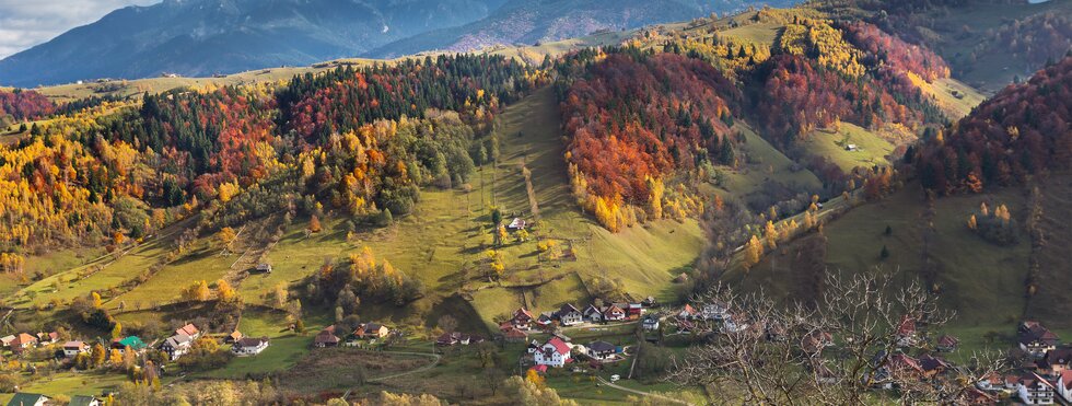 Gebirgsregion Fundata im Kreis Brasov