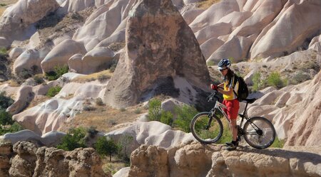 Mit dem Mountainbike im Land der Feenkamine Kappadokien