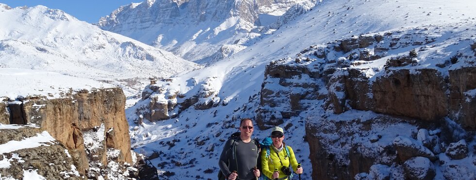 Schneeschuhwandern im Aladaglar Gebirge