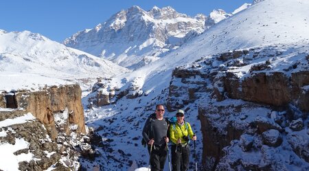 Schneeschuhwandern im Aladaglar Gebirge