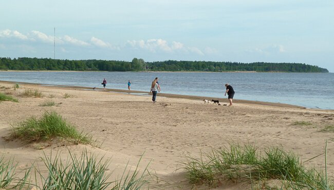 Ostseestrand bei Vitrupe