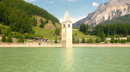Etschradweg von Nauders nach Riva del Garda