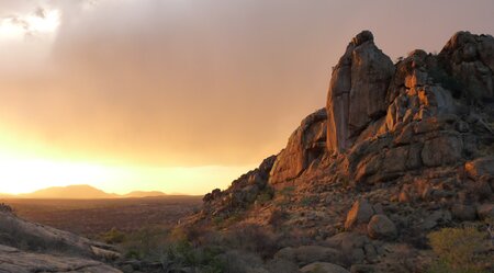 Silvester in Namibia