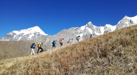 Trekking in Svanetien