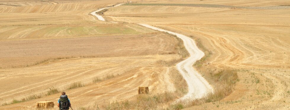 Wandern Compostela Camino