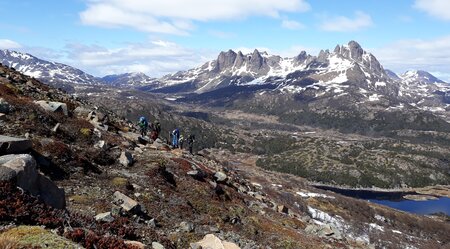 Dientes de Navarino-Trek auf Feuerland