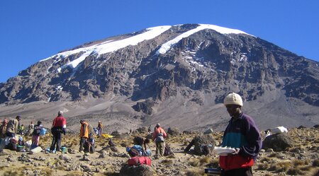 Mount Meru und Kilimanjaro 