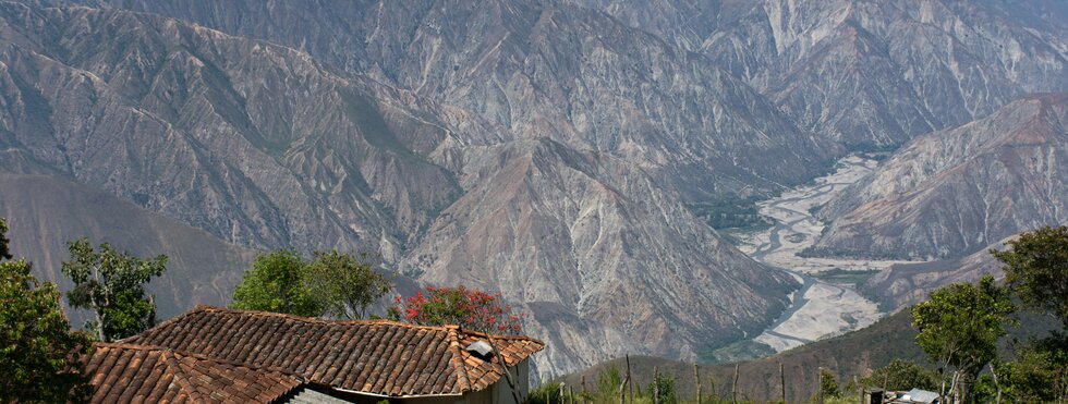 Chicamocha Canyon Kolumbien