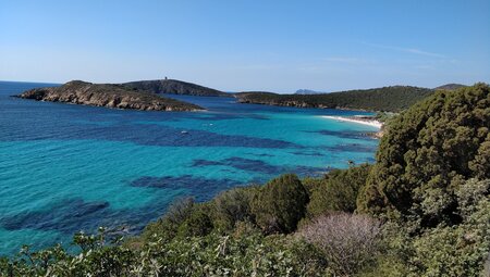 Italien - Fahrrad fahren in Süd-West Sardinien