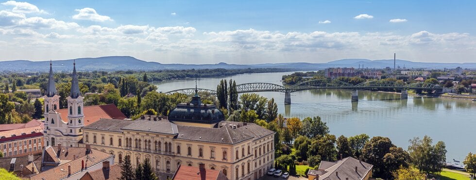 Esztergom an der Donau 