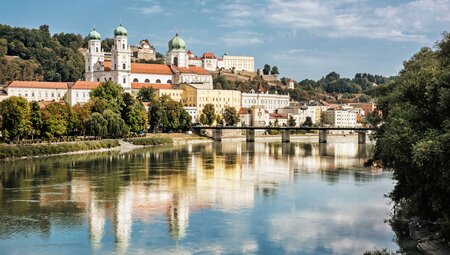Sternfahrt Passau 3-Flüsse-Tour entlang Inn, Donau und Ilz