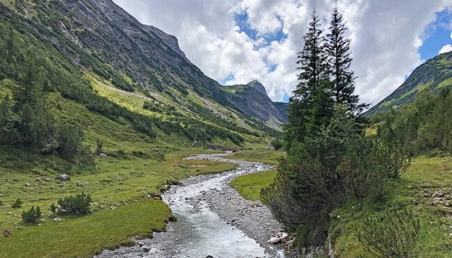 Lechweg Ausblick