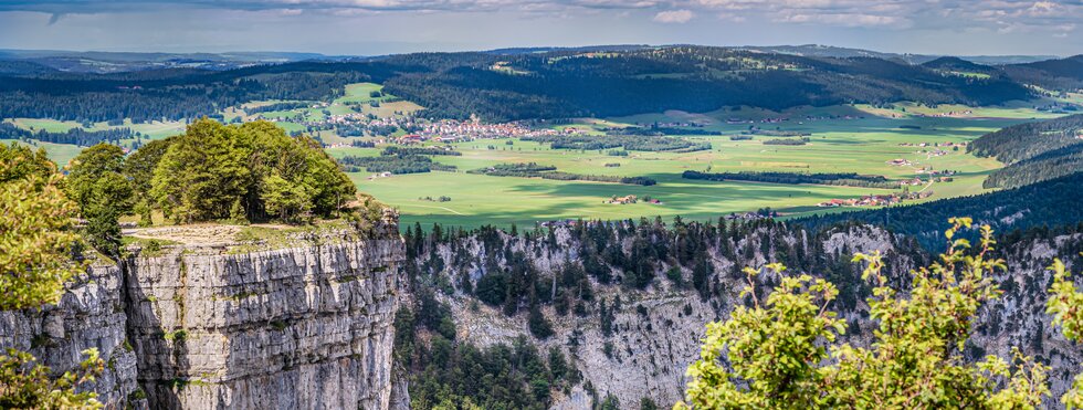 Creux du Van Jura Höhenweg