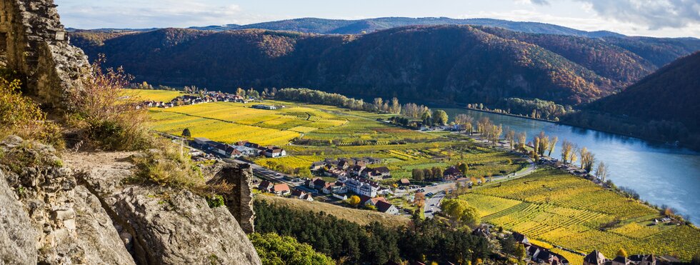 Landschaft des Wachauer Tals