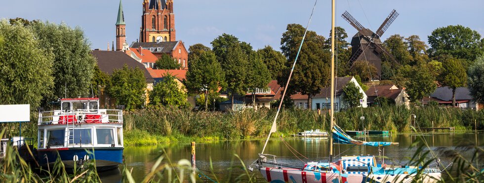 Boote in Werder an der Havel