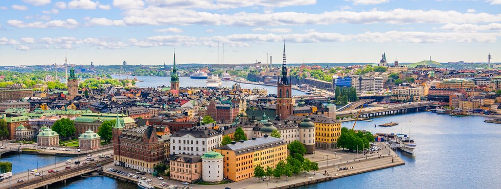 Stockholm von oben