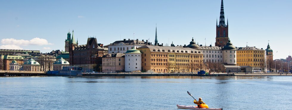 Kayak in Stockholm