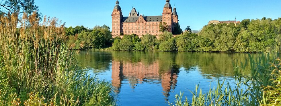 Schloss Johannisburg in Aschaffenburg im Spessart