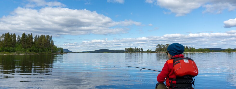 Mit dem Kanu in Schweden