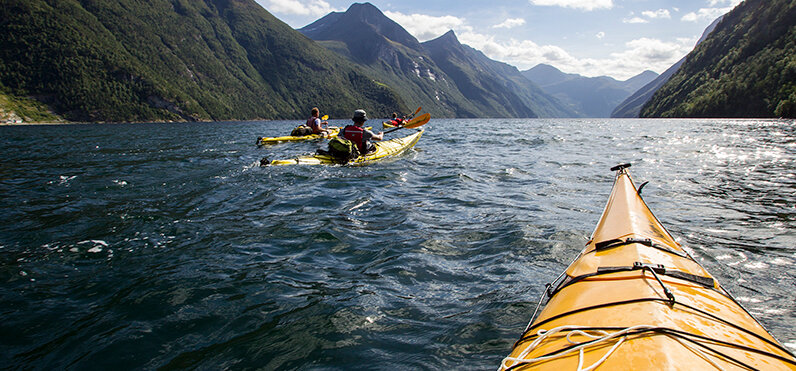 Kayak Norwegen