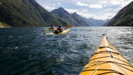 Fjord Kayaking Trip Norwegen