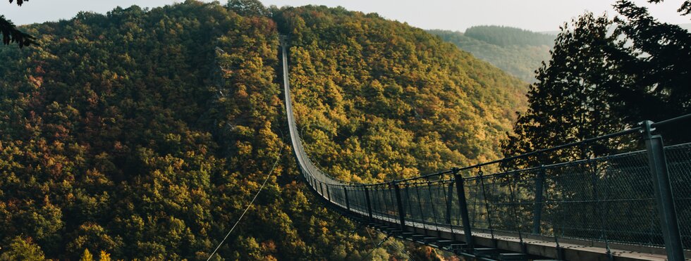 Gyerley Hängebrücke bei Mörsdorf