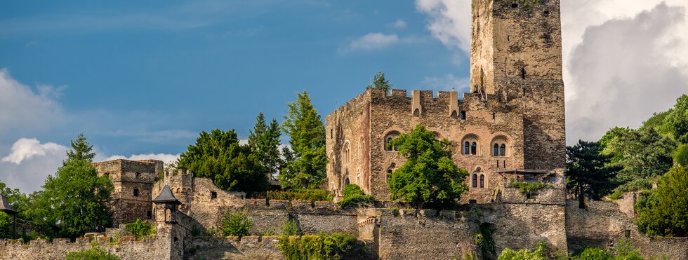 Burg Gutenfels bei Kaub am Rheinsteig