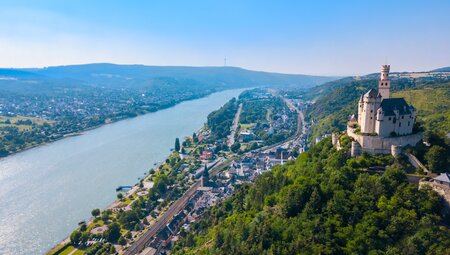 8 Tage Rheinsteig von St. Goarshausen nach Leutesdorf