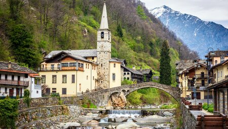 Sentieri del LYS, Wanderung zum Monte Rosa