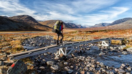 Kungsleden - Zelttour von Kvikkjokk nach Ammarnäs