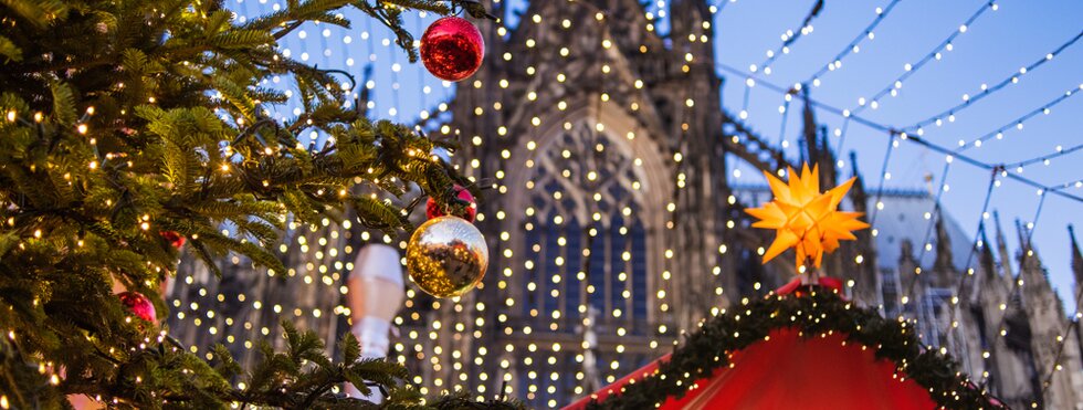 Weihnachtsmarkt am Kölner Dom