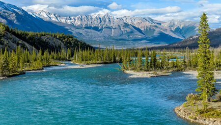 Kanada - Kanutour auf dem North Saskatchewan River