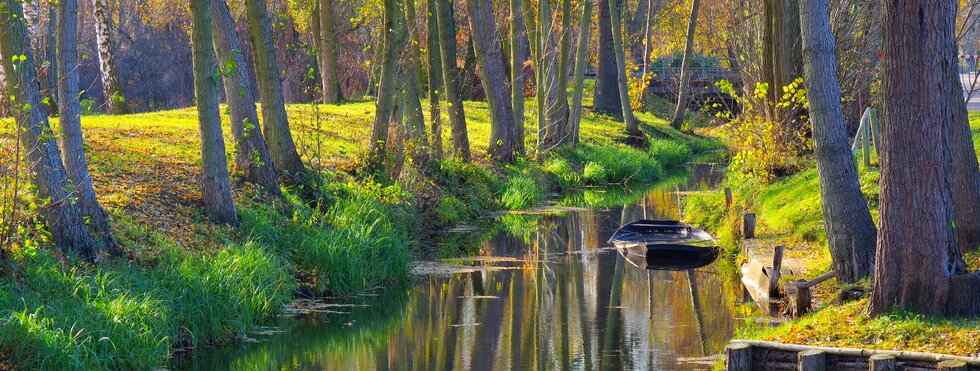 Spreewald im Herbst