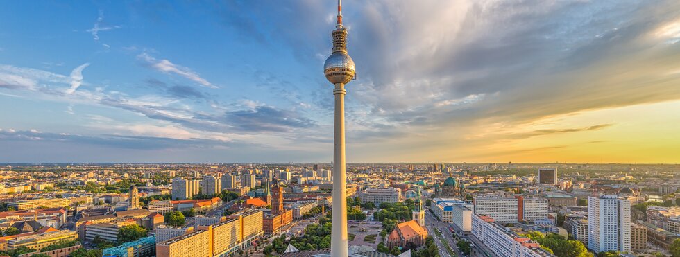 Panoramablick über Berlin