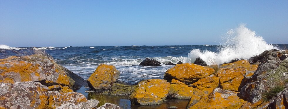 Küste vor Bornholm, Dänemark