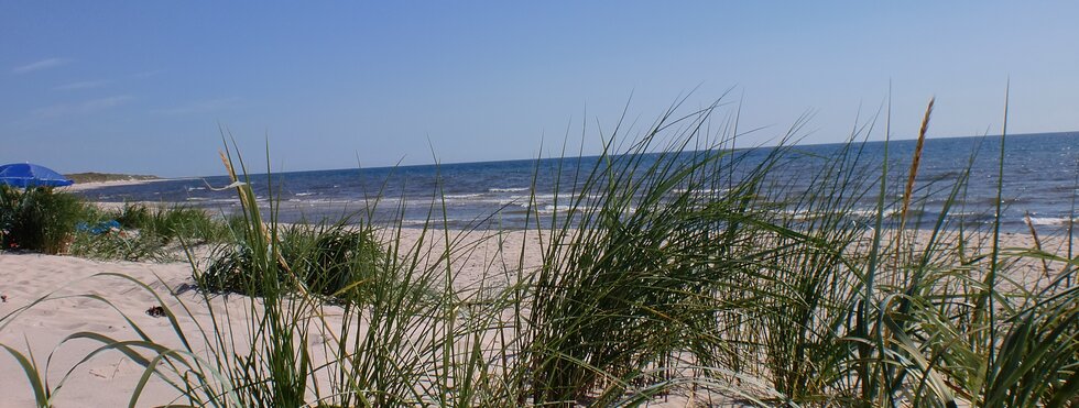 Strand Boderne auf Bornholm, Dänemark