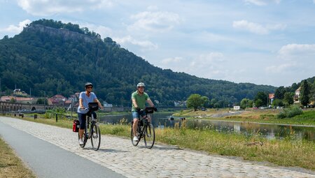 Saale-Radweg von Jena nach Magdeburg 