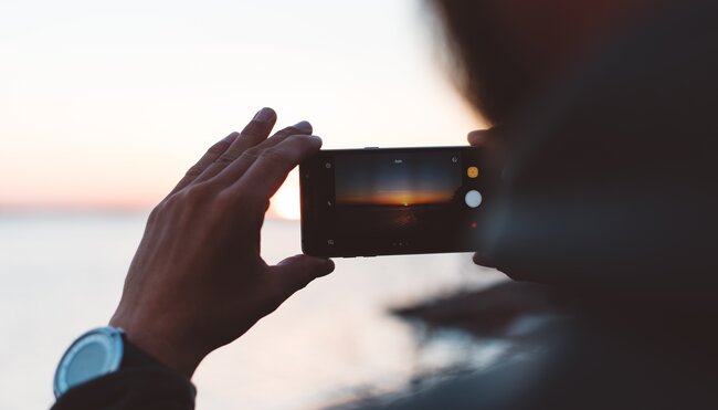 Sonnenuntergang Schäreninseln