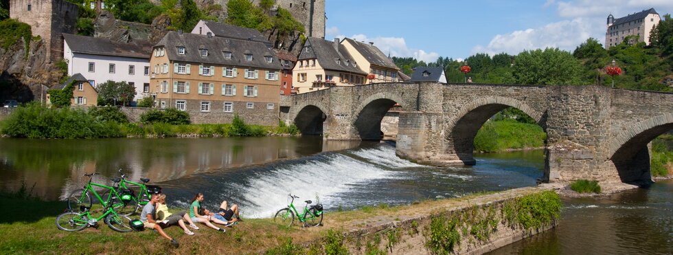 Lahn-Radweg Runkel