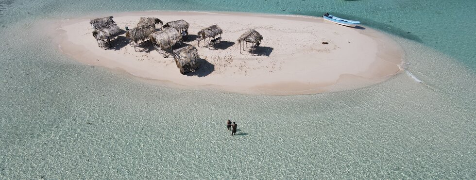 Blick auf Cayo Arena