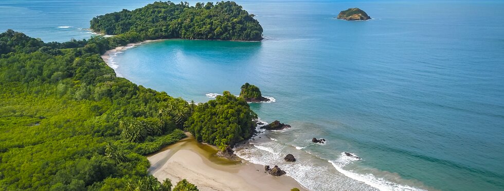 Blick auf Quepos/ Manuel Antonio