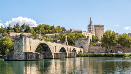 Provence und Camargue - Von Avignon nach Aigues Mortes mit Rad und Schiff an Bord der Caprice