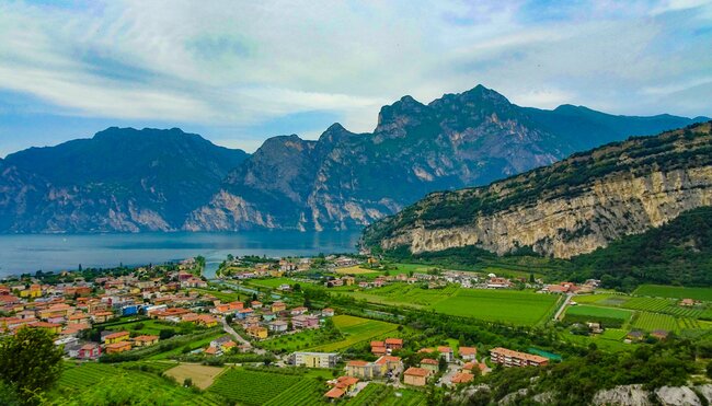 Blick auf den Gardasee