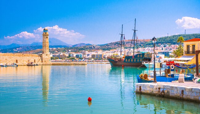 Rethymnon Hafen