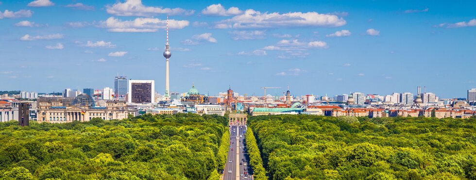 Blick auf Berlin