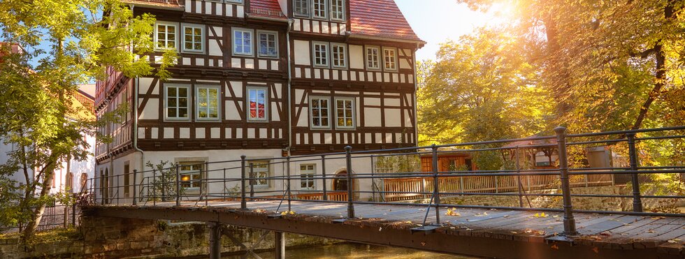 Historisches Holzhaus in Erfurt